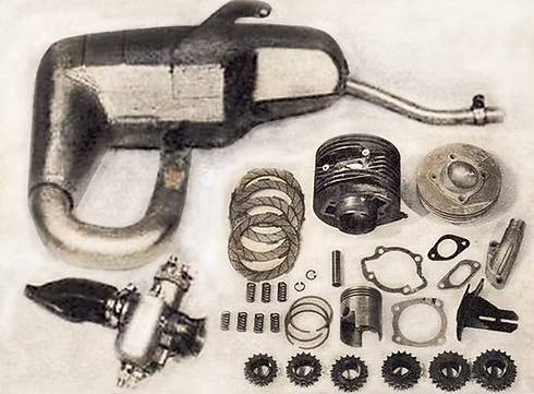 Ancillotti Lambretta detail