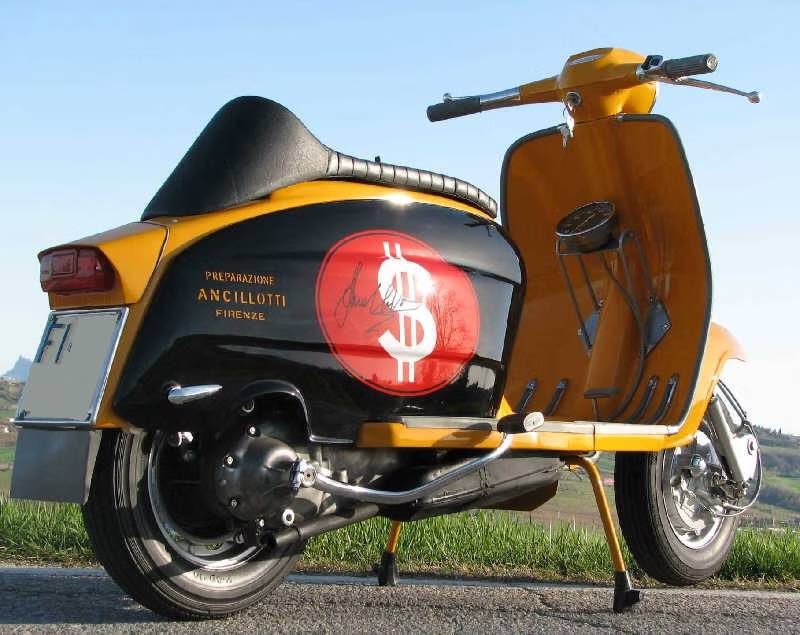 Ancillotti Lambretta detail