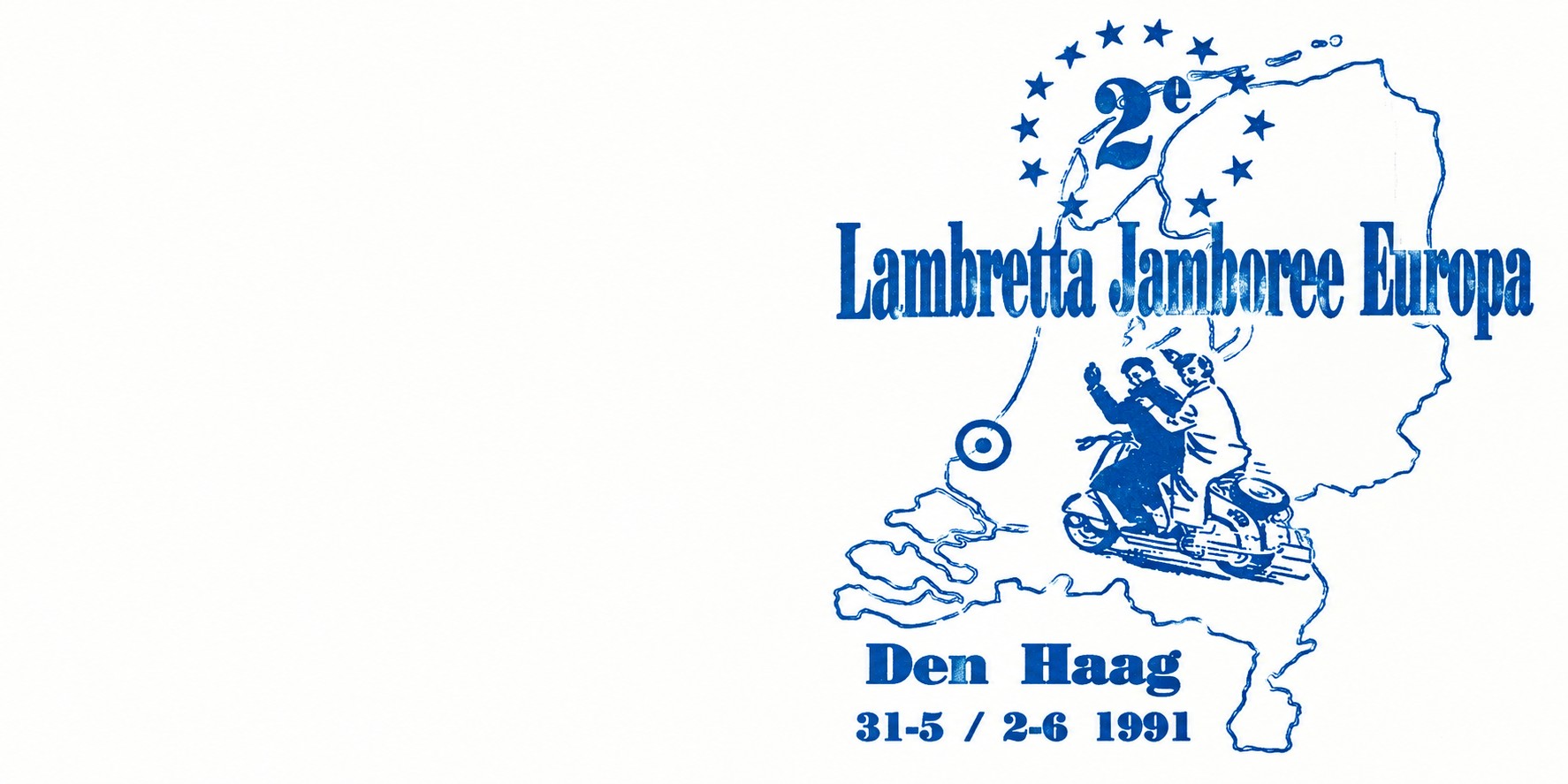 Euro Lambretta Den Haag 1991